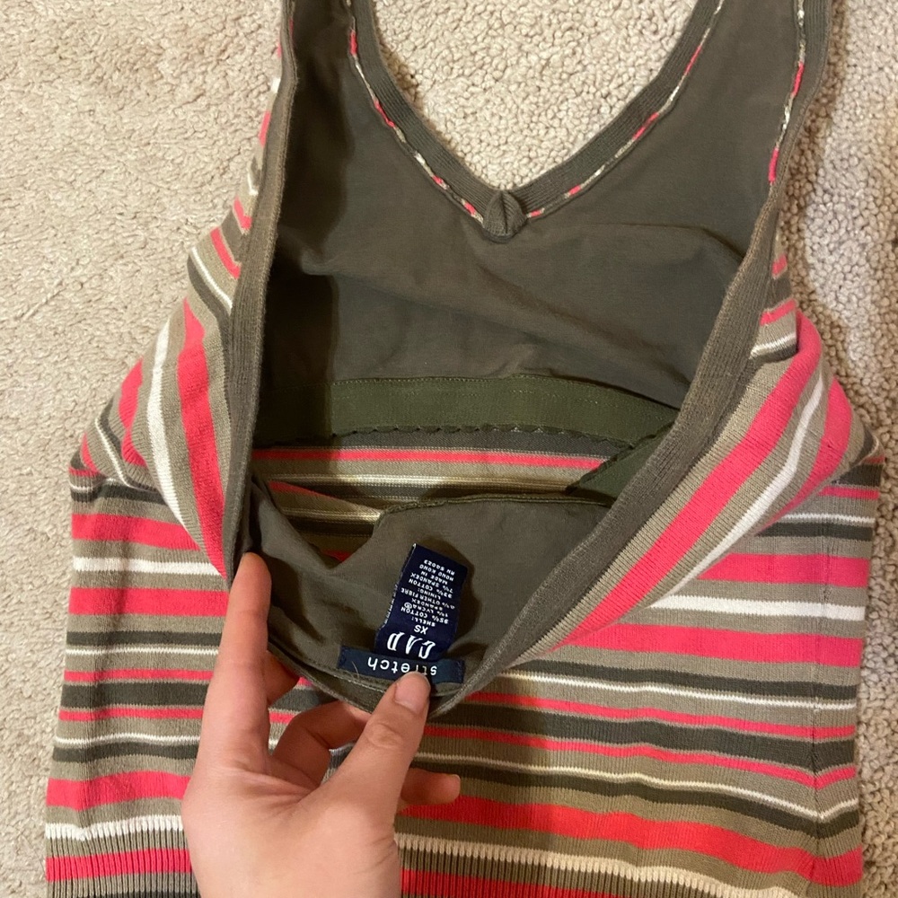 GAP Multicolor Striped Halter Camisole - Picture 4 of 4